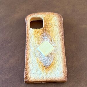 Unique Toast Design iPhone 14 Case
